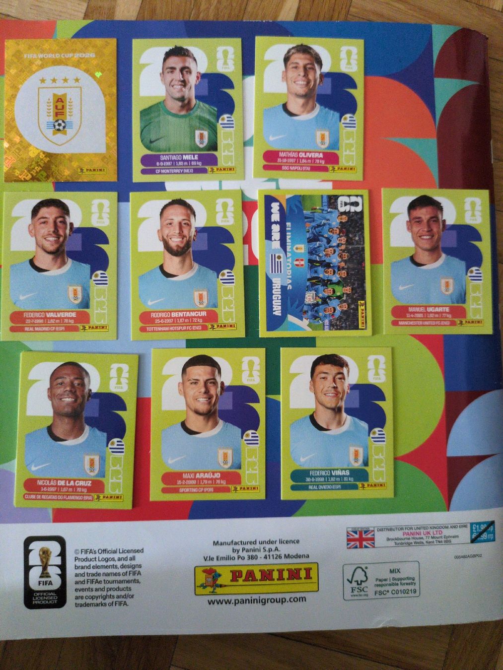Panini Carte collezionabili: Panini Uruguay Set – Nuovo (secondo la descrizione) da Rapperswil SG venduto da sau_p7ft