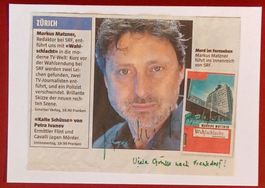 Markus Matzner Autogramm signiert Magazinbild Karte 10x15cm