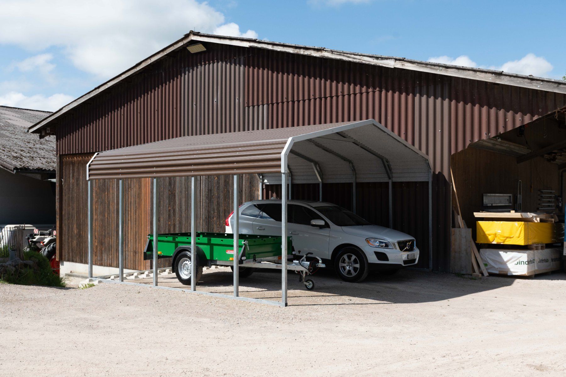 Rifugi: Carport / Unterstand Saddle – Nuovo (secondo la descrizione) da Engwilen venduto da faehig 5