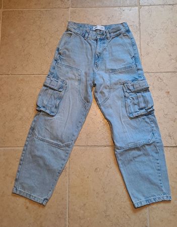 Jeans bleu délavé FSBN, Taille XS