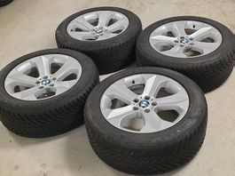 BMW orginal felgen mit Winterreifen X5 X6 19 "