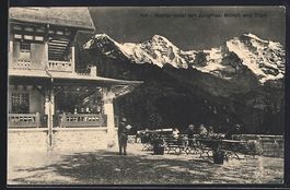 Interlaken, Harder-Hotel mit Jungfrau, M