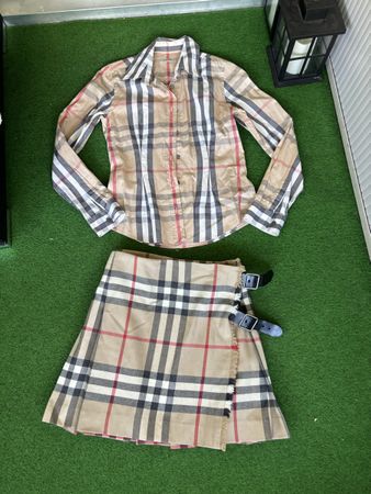 BURBERRY Bluse mit Rock Gr.S