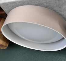 LED Deckenleuchte taupe