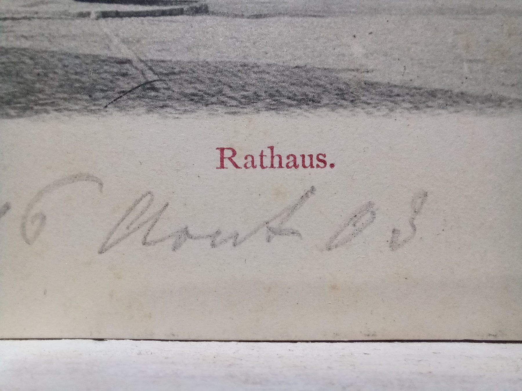 Cartes postales: No. 1206, Thun Rathaus, 1903 – D'occasion à Aarau Rohr par mgvw 2