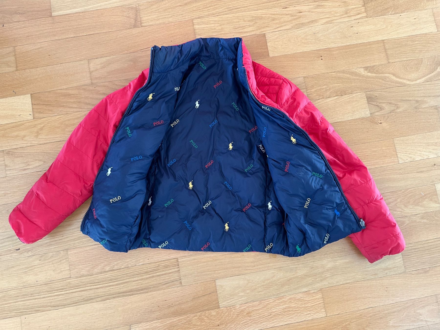 Ralph Lauren Giacche & Cappotti: Ralph Lauren Reversible Blue-Red Jacket Size M, 150 – Usato da Montagnola venduto da eva_gm6j 2