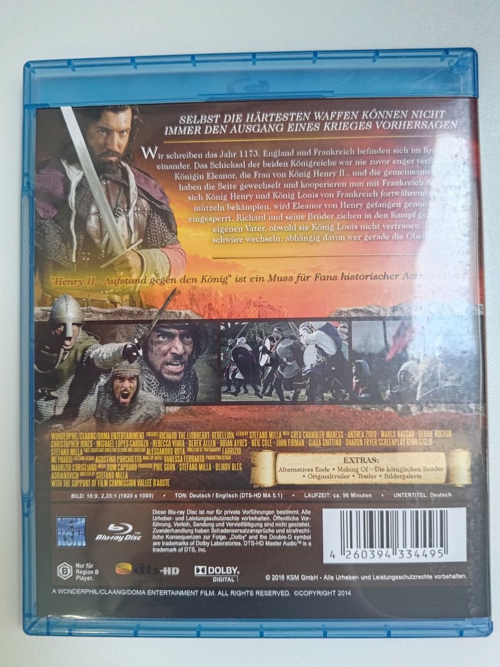 Tutti i DVDs: Henry II - Aufstand gegen den König – Usato da Liestal venduto da Kratzilla 2