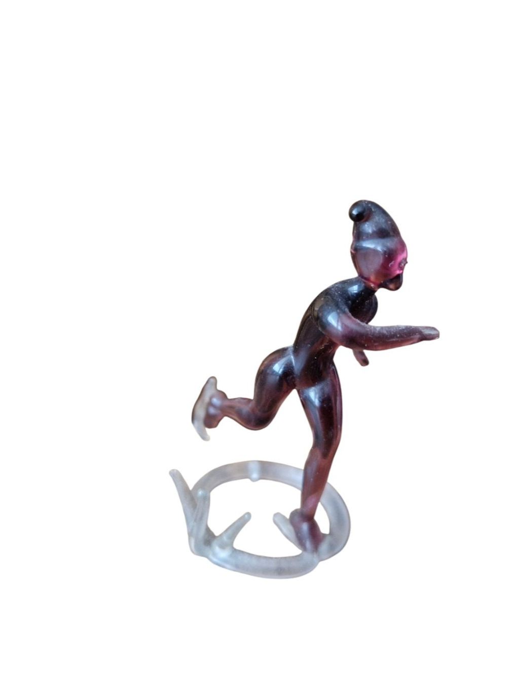 Statuette: Figur Glas Schlittschuhläufer – Usato da Mörschwil venduto da wunderkiste44 8