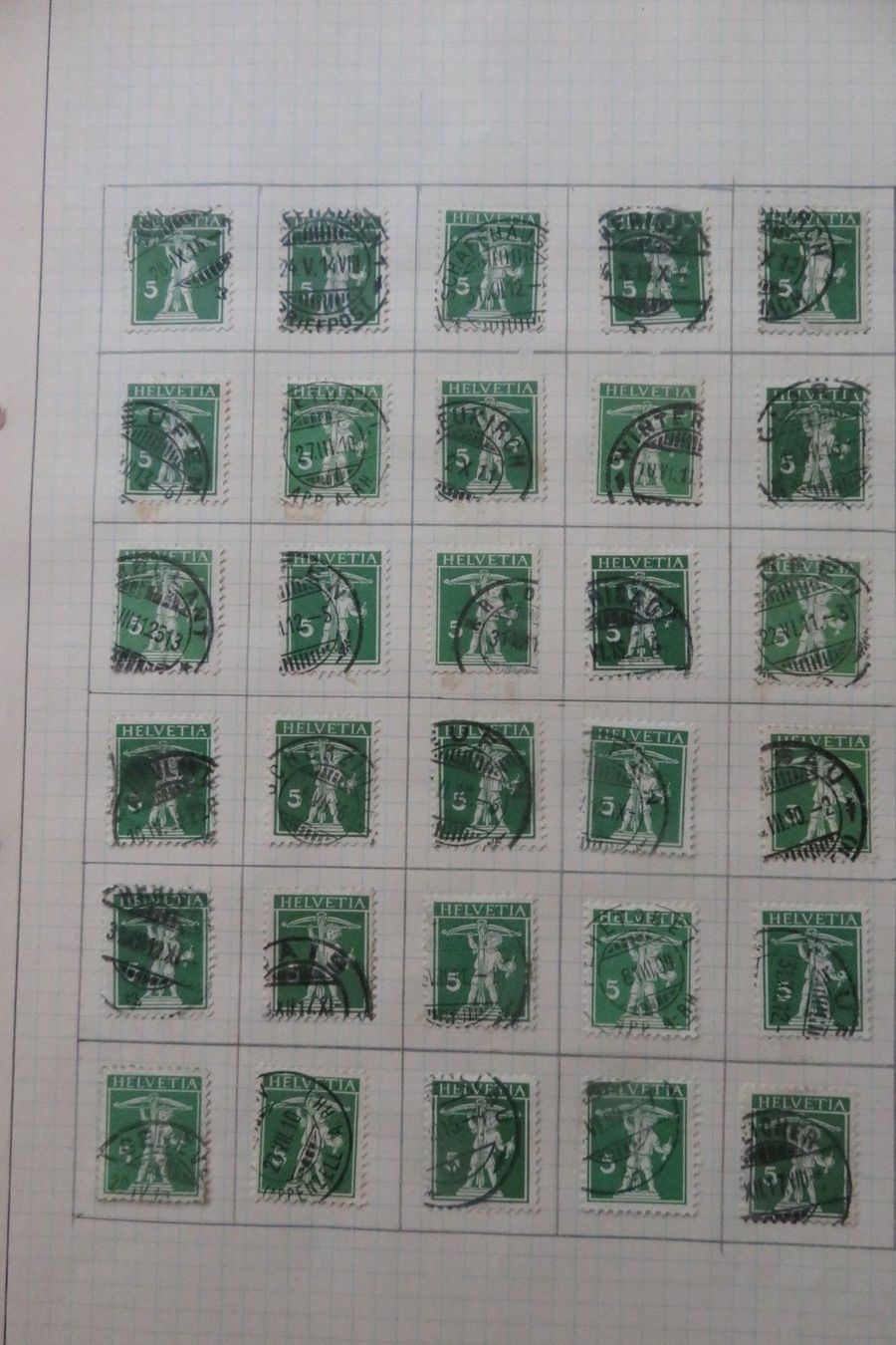 Tutti i francobolli: Briefmarken Schweiz+Sonstige ab 1902 – Usato da Wil ZH venduto da Tamagy 3