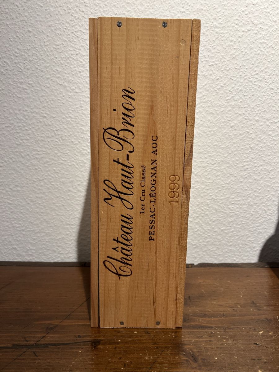 Haut-Brion Wein: Chateau Haut-Brion 1999 Pessac-Léognan Bordeaux – Gebraucht aus Zürich von juergarno 1