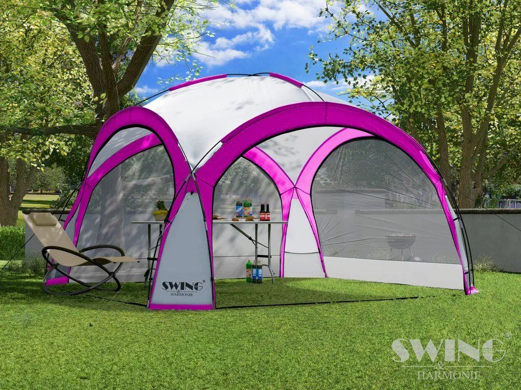 Tentes & Pavillons: LED Event Pavillon 3,60 m Pink – Neuf avec emballage d'origine à Bottighofen par zaap 2