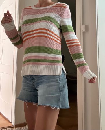 Barbour sehr schöner Baumwoll-Strickpullover - ein Must-have