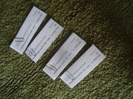 Zürichsee Schiffahrt Ges.AG 28 Coupons no.45-49 Wert 5.- nat