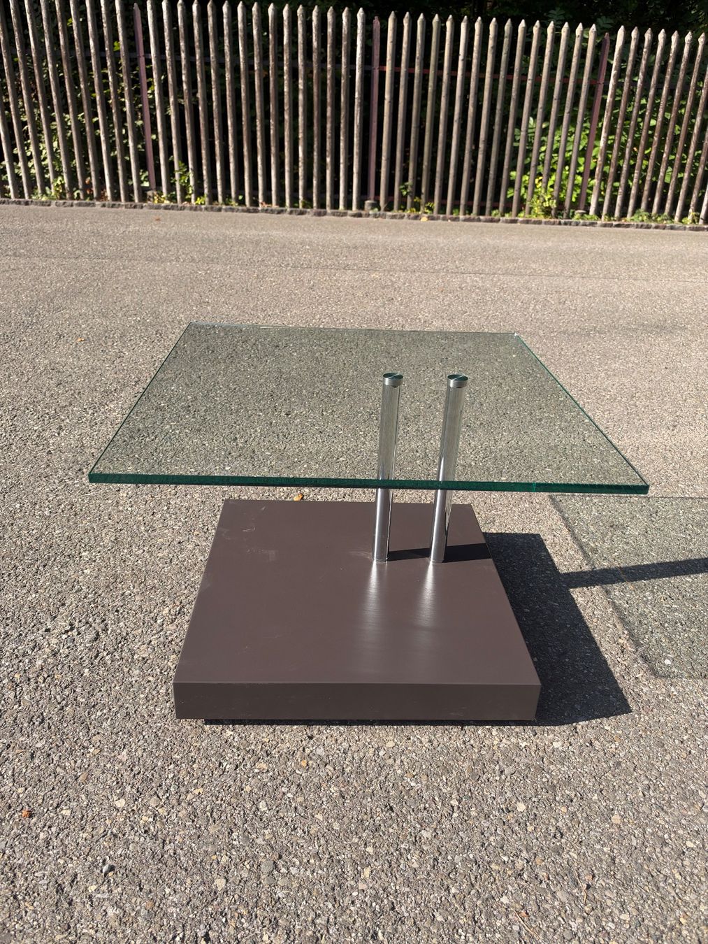Tavoli: Ronald Schmitt Designer Glastisch Couchtisch – Usato da Zürich venduto da 888simon888 3