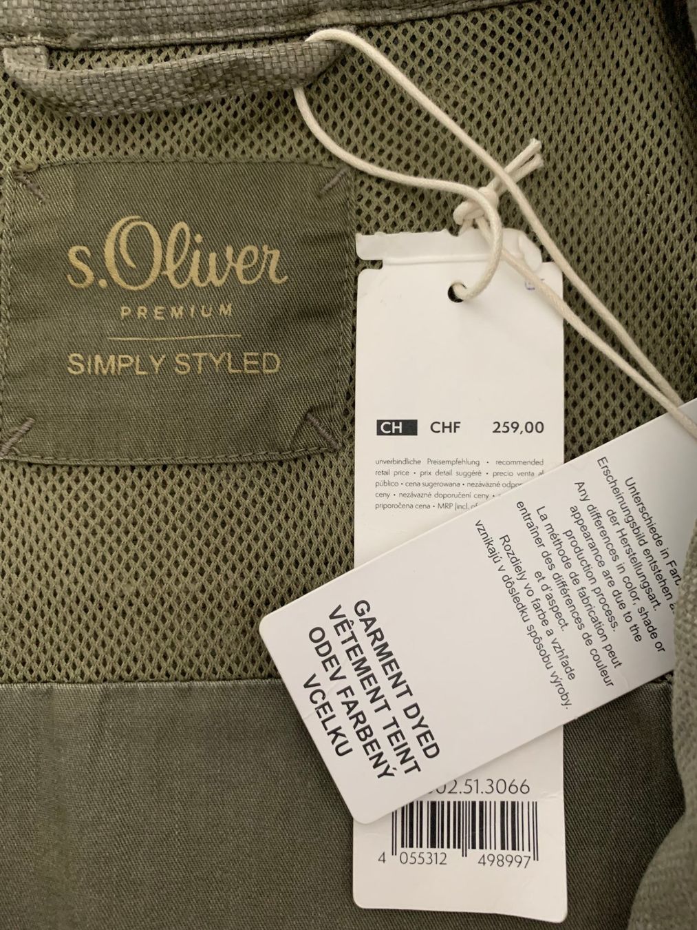 S.Oliver Giacche: Jacke s.Oliver premium Grösse 34 – Nuovo e nell'imballaggio originale da Wetzikon ZH venduto da EvisStore 5