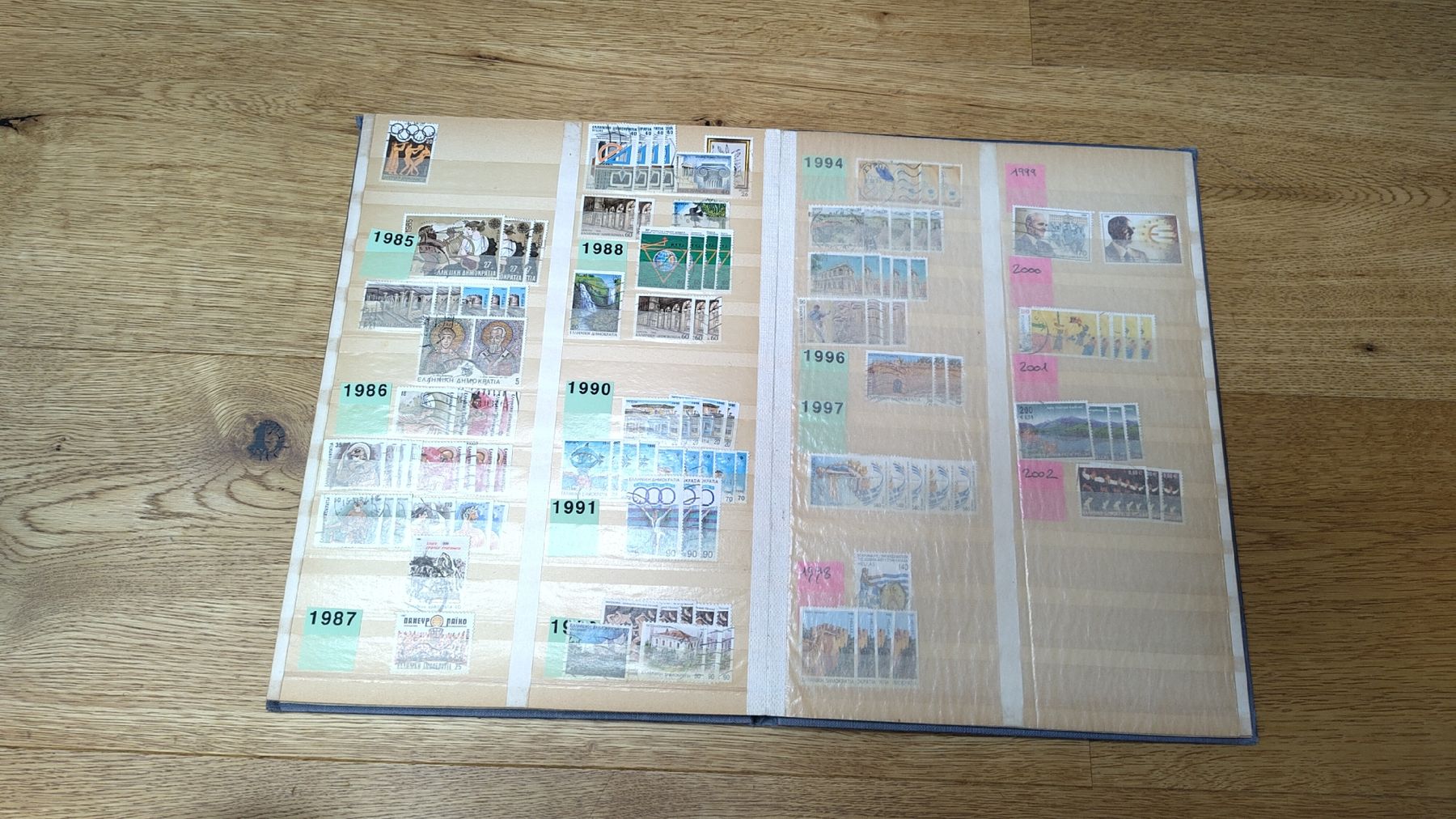 Album: Briefmarkensammlung Griechenland 1862-2005 – Usato da Bolligen venduto da PhilHan 3