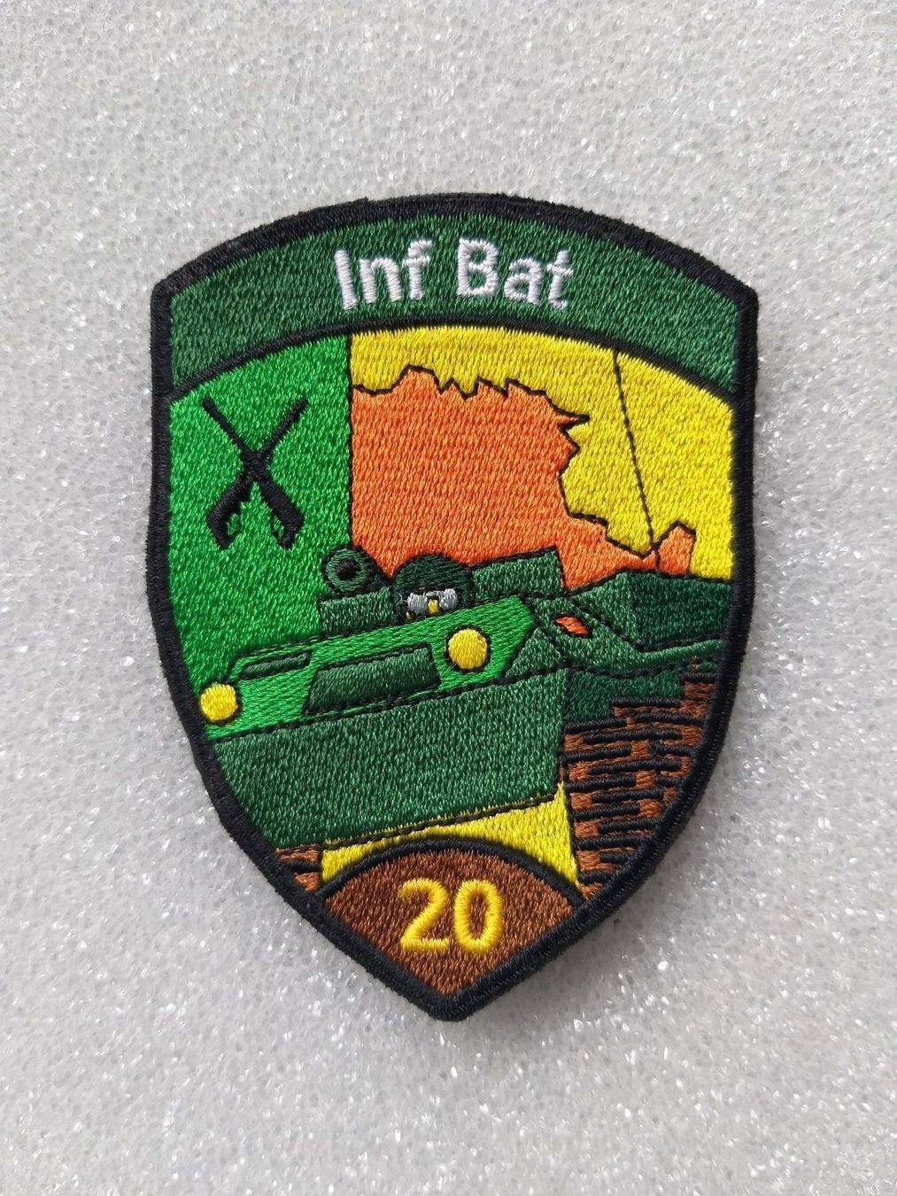 Placchette & Badge: Verbandsabzeichen Inf Bat 20 Kompanie 2 – Usato da Bauma venduto da SwissMilitaria