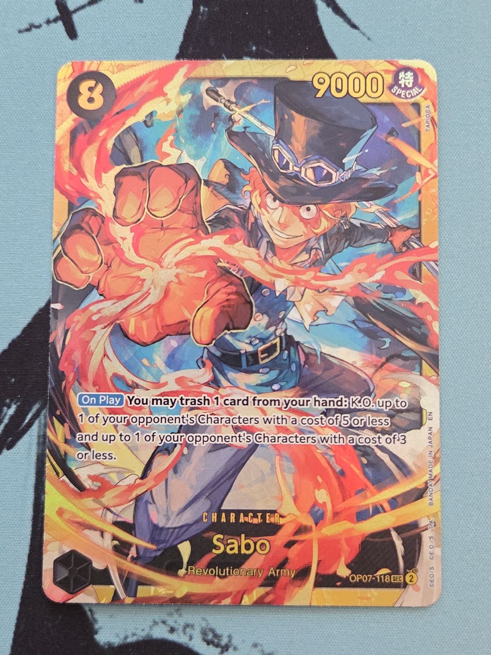 Bandai Carte collezionabili: One Piece TCG - Sabo EN – Nuovo (secondo la descrizione) da Safnern venduto da wil_z6qf