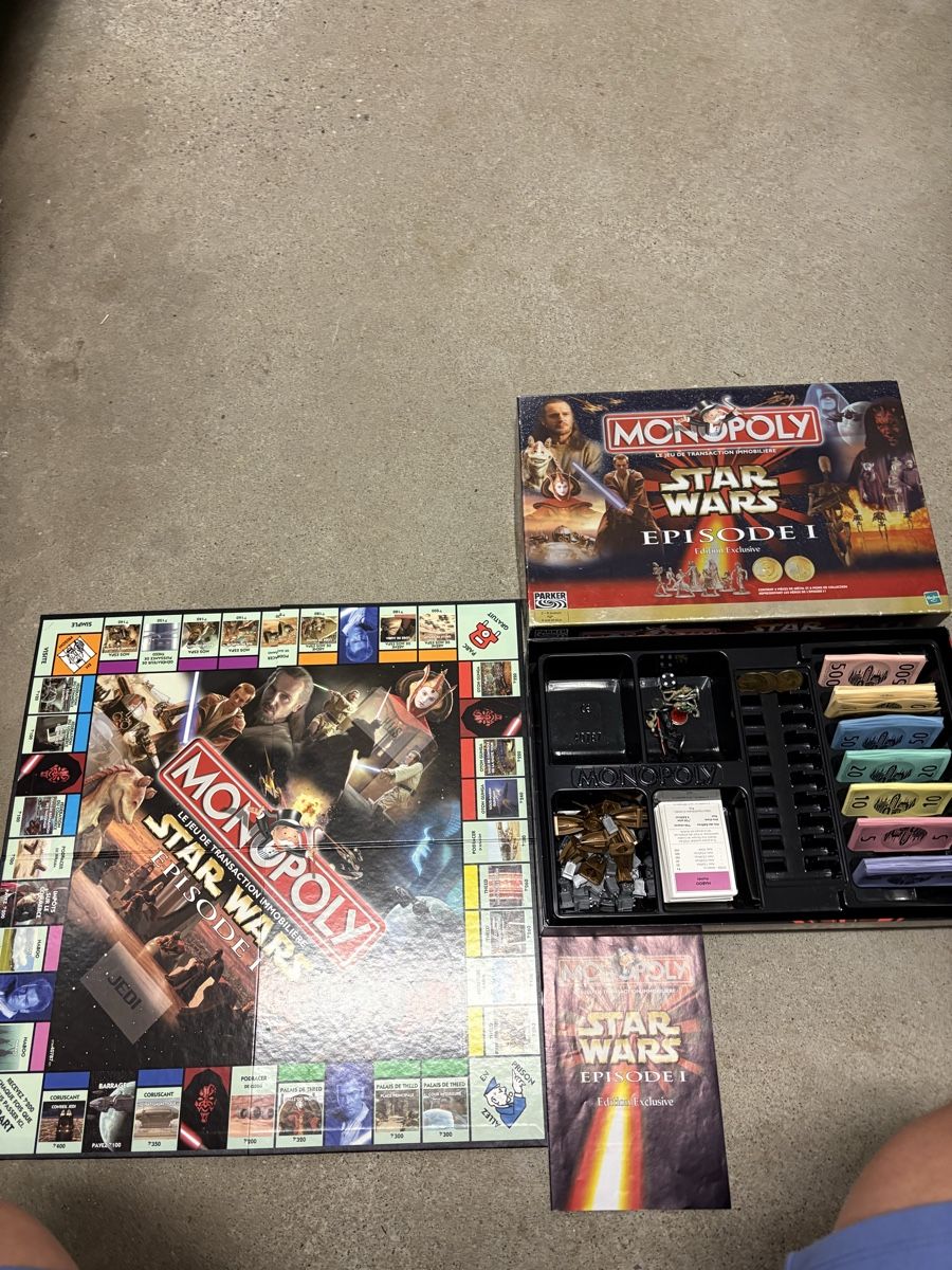 Jeux: Monopoly Star Wars Épisode 1 – D'occasion à Villarimboud par hampton2012