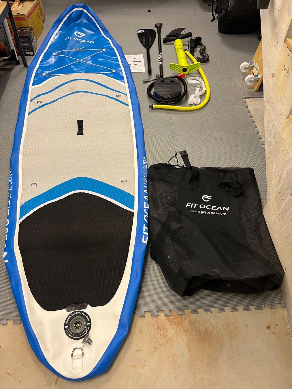 Tavole da surf e di nuoto: Fit Ocean Magic Glide SUP Board Set gebraucht – Usato da Stäfa venduto da cocsli88 1
