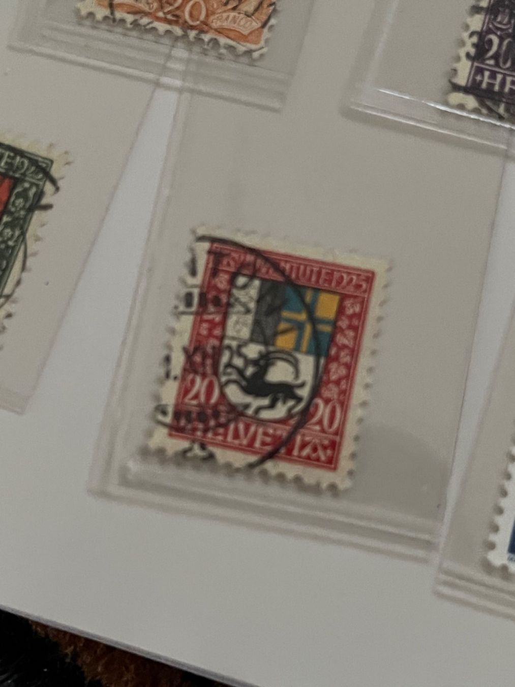 Alle Briefmarken: Schweizer Briefmarken – Gebraucht aus Stetten AG von Brissago25 5