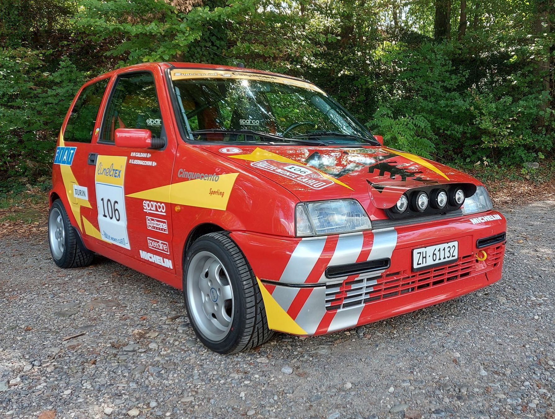 Fiat Autos: Fiat Cinquecento Sporting Trofeo Replica Rally Monte Carlo – Gebraucht aus Dällikon von ritmo82