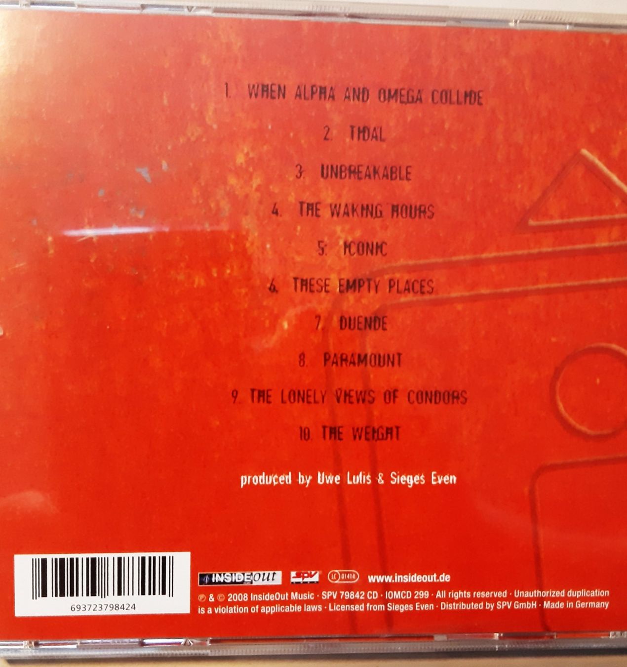 CD: Sieges Even - Playgrounds CD – Nuovo (secondo la descrizione) da Biberist venduto da Beaver58 1