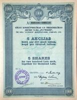 Riga Plywood Manufacturing Company, Riga - 1926
