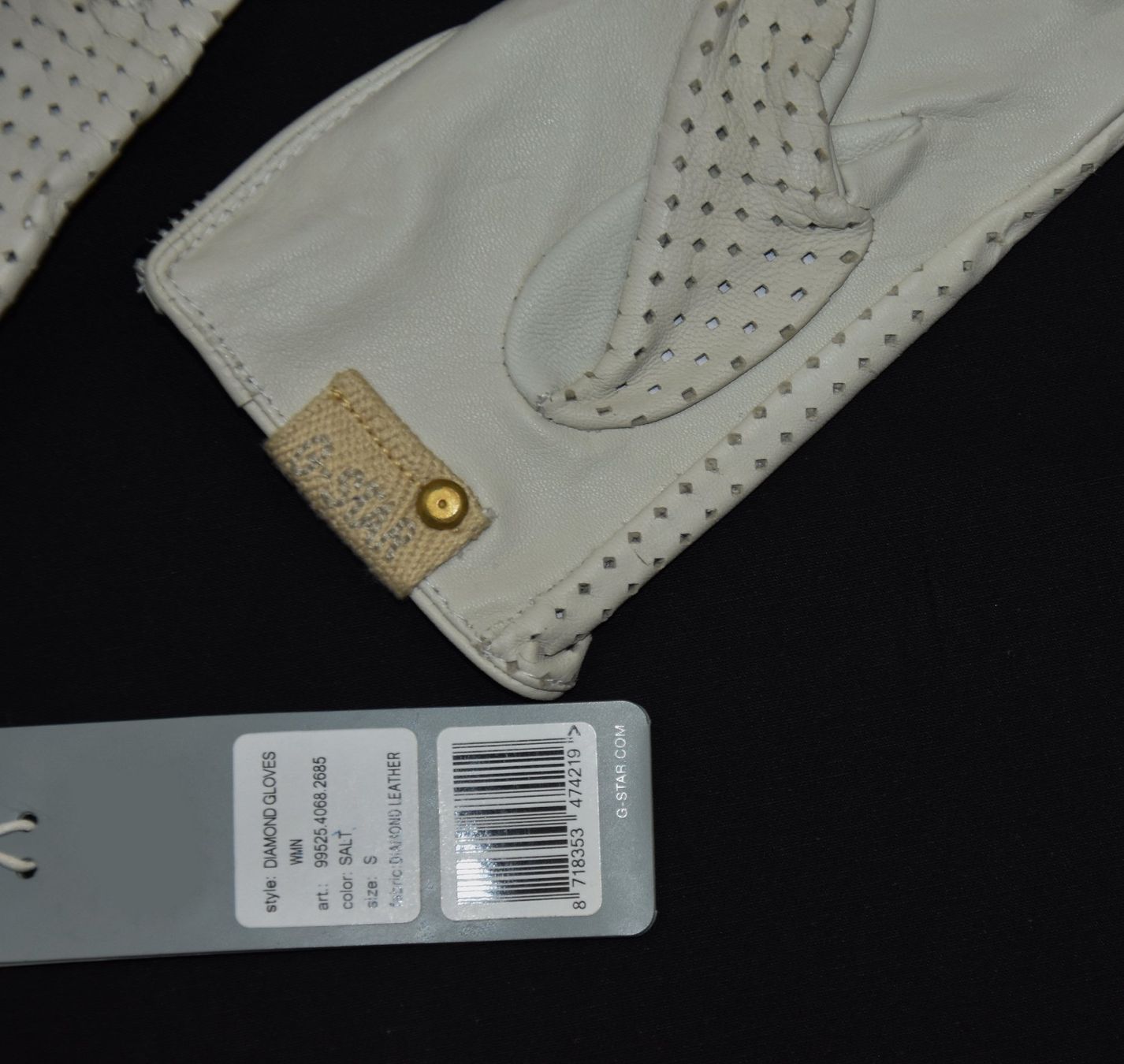 Guanti & manicotti: G Star Raw  Damen Handschuhe / Echtes Leder/beige /Gr.S – Nuovo e nell'imballaggio originale da Wohlenschwil venduto da EddieS-Outlet 5