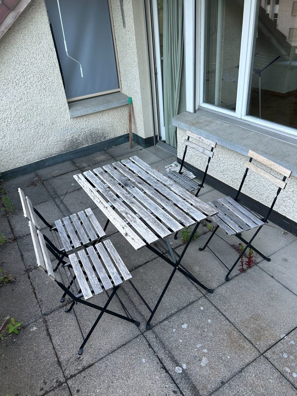 Ikea Set di tavolo e panche: IKEA Gartentisch mit 4 Stühlen (TÄRNÖ) – Usato da Ebnat-Kappel venduto da tgif18