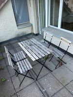 IKEA Gartentisch mit 4 Stühlen (TÄRNÖ)