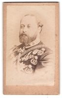 Fotografie Porträt König Edward VII. v