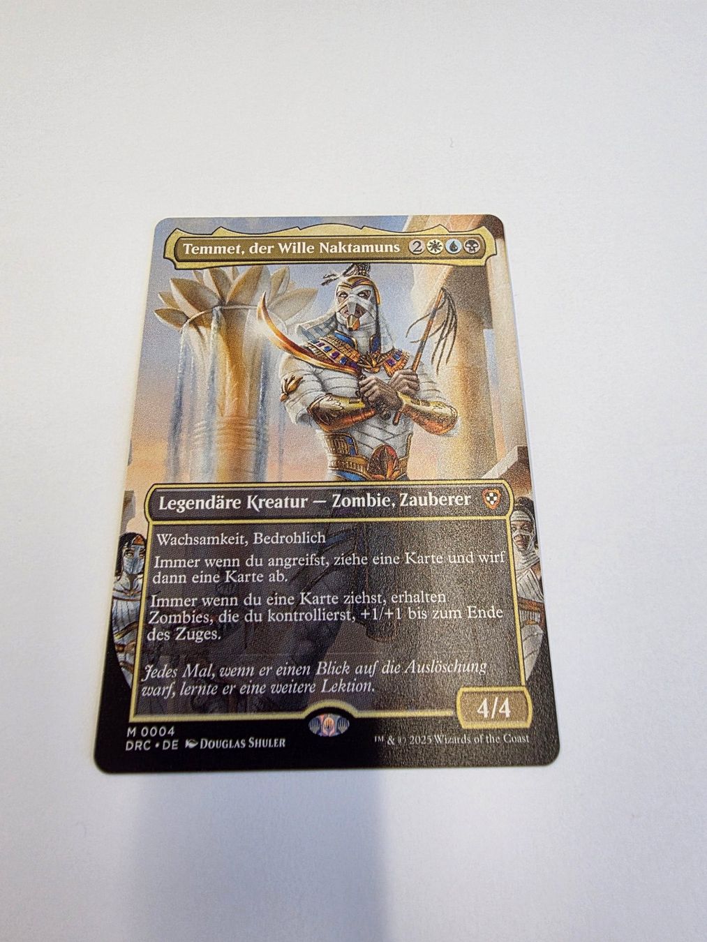 Magic The Gathering Cartes à collectionner: MTG -Commander: Ätherdrift (DRC)- Karte: Temmet – Neuf (Voir description) à Mörigen par Gadgeteer