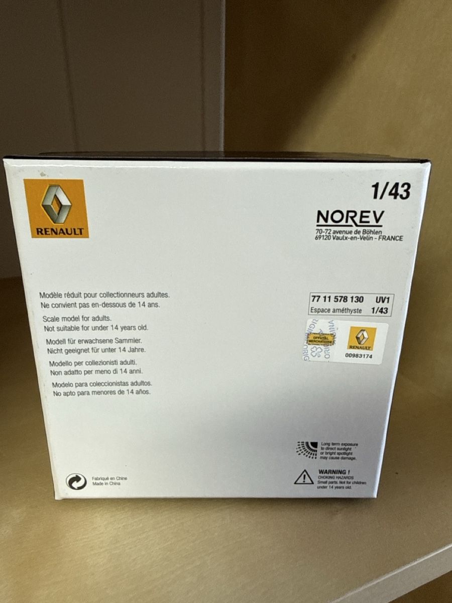 Renault Modellini d'auto: Modellauto Renault Espace initiale Paris 1:43 Neuwertig – Nuovo (secondo la descrizione) da Brunnadern venduto da fab_klb7 2