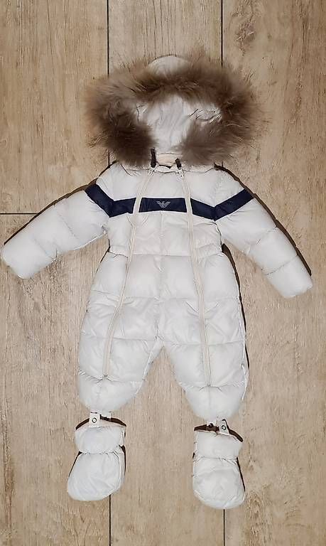 Completi: Armani Schneeoverall, beige, Grösse 68/74 – Usato da Zürich venduto da casaka001