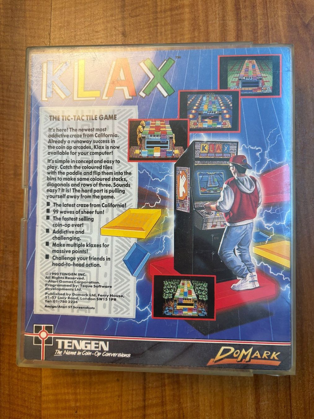 Giochi: Amiga Spiel: Klax – Usato da Niederhasli venduto da Manuf0 2