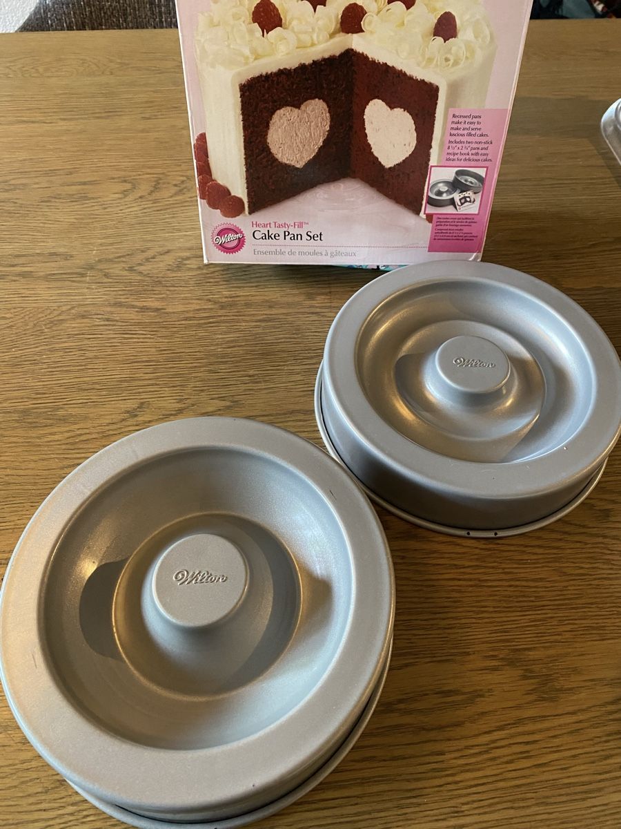 Teglie da forno: Wilton Heart Tasty-Fill Kuchenform – Usato da Buchs ZH venduto da hipsternut 6