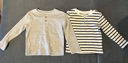 2er Set langarm Shirts 92 NEU