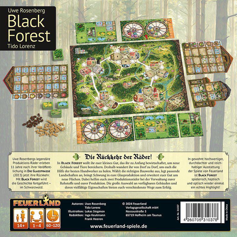 Giochi: Spiel Black Forest – Nuovo e nell'imballaggio originale da Uster venduto da Ludit 1