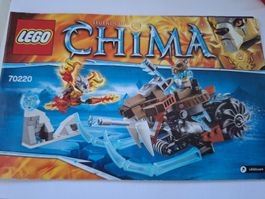 Lego Chima, Säbelzahnmotorrad, 70220