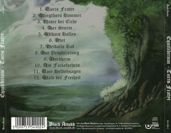 CD: Equilibrium – Turis Fratyr – Usato da Gingins venduto da Demonseed 1