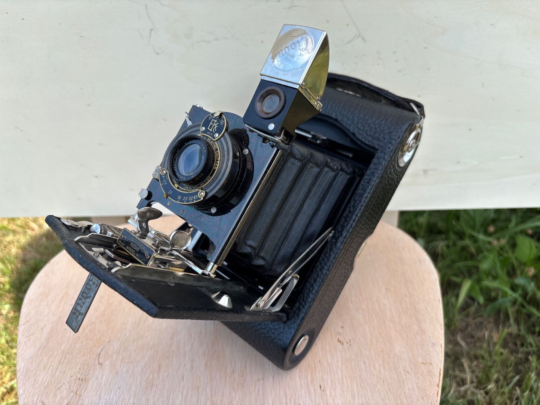 Kodak Fotocamera: antike Kodak No. 3 Autographic Kamera – Usato da Feldbach venduto da Olive1 1