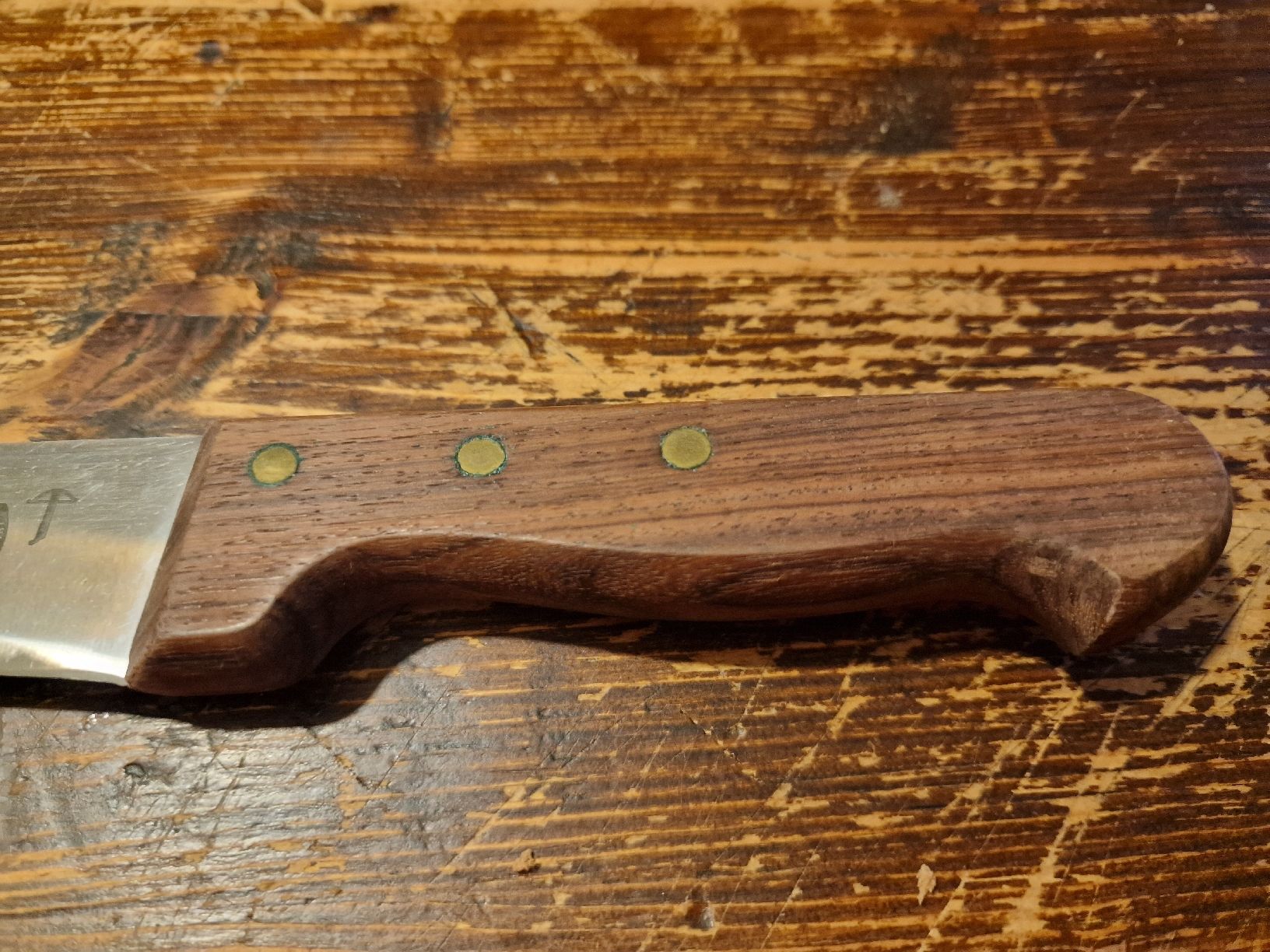 Wenger Couteaux de cuisine: Messer "Kücken-Messer" Holzgriff gebraucht – D'occasion à Weite par Liane1973 2