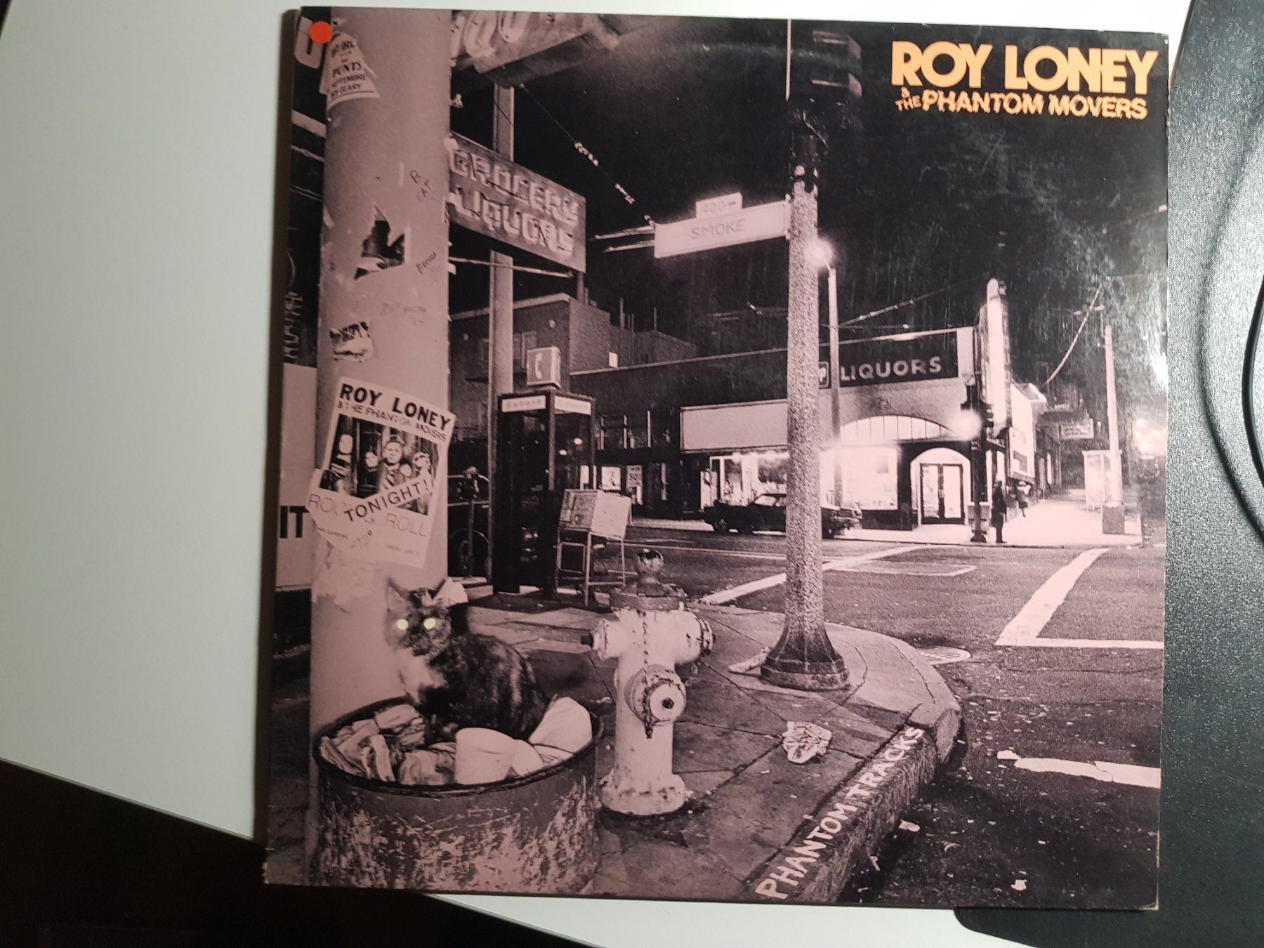 Dischi in vinile: LP: Roy Loney & The Phantom Movers –Phantom Tracks 1980 – Usato da Walterswil BE venduto da Lonitti