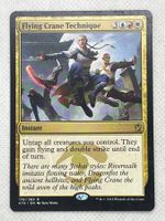 MTG Flying Crane Technique KTK 176 Englisch Rare