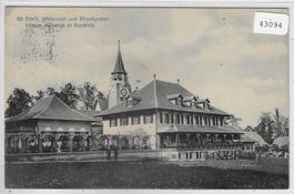 Landes-Ausstellung Bern 1914 - Dörfli, Wirtschaft u. Rösseli