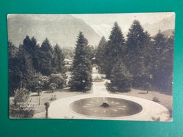 Interlaken - Kursaalgarten mit Jungfrau