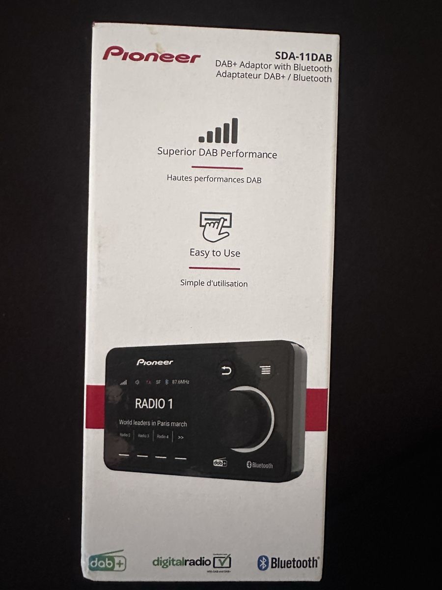 Pioneer Radio: Pioneer SDA-11DAB DAB+ Adapter mit Bluetooth neu – Nuovo e nell'imballaggio originale da Schupfart venduto da Leexii90