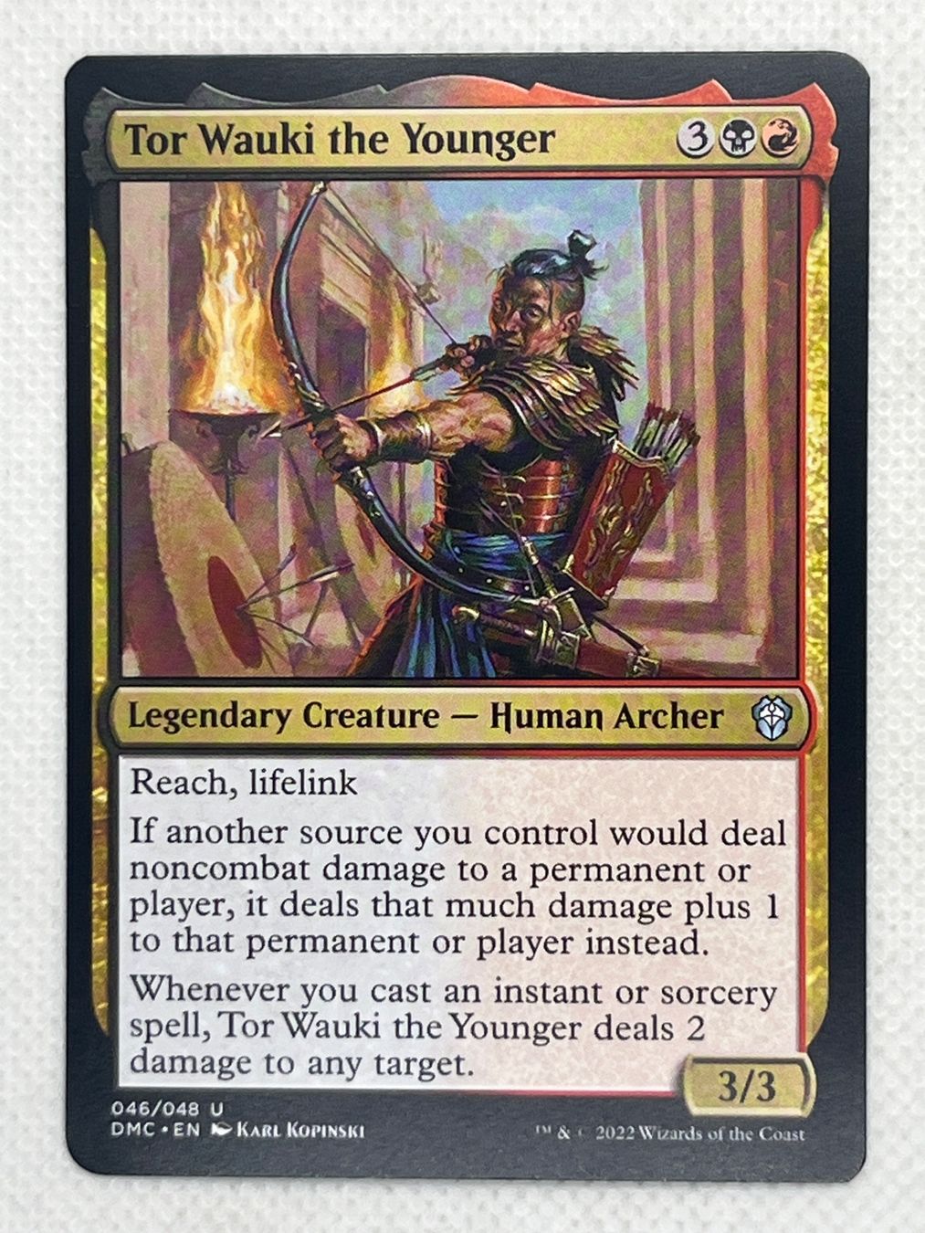 Magic The Gathering Carte collezionabili: MTG: Tor Wauki the Younger – Usato da Hinterkappelen venduto da Kim1992