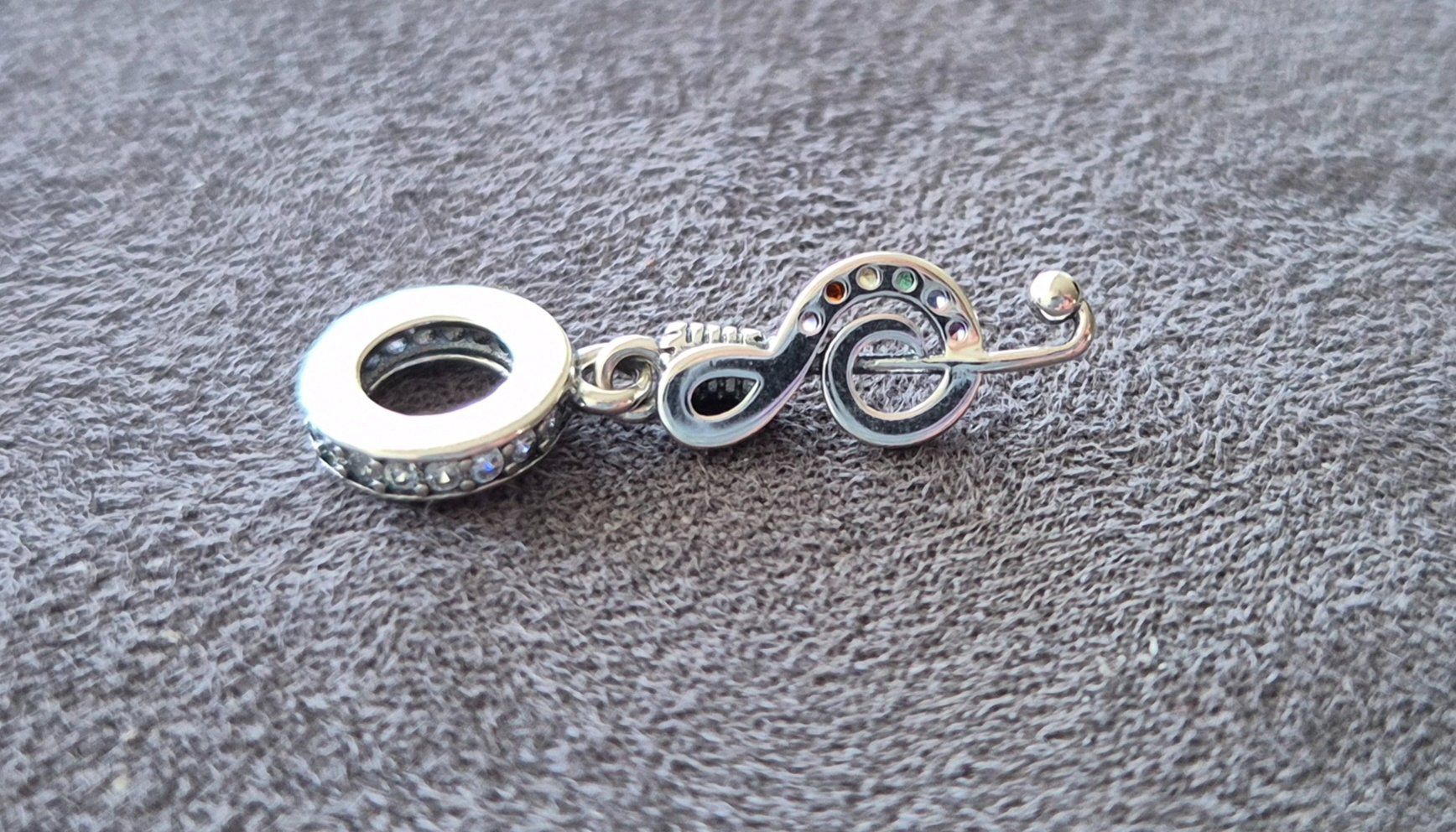 Ciondoli: Silber Charm Musiknote +Garantie – Nuovo (secondo la descrizione) da Rotkreuz venduto da Carbone_Bijou-Shop 1
